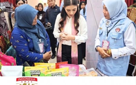 Ikut Pameran, Ketua Dekranasda Kampar Dorong UMKM Tembus Pasar Lebih Luas