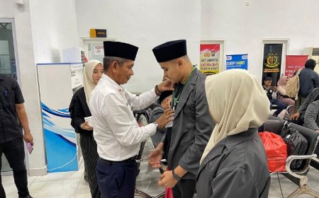 112 Kafilah Kepulauan Meranti Bertolak ke MTQ Riau 2026 di Kuansing