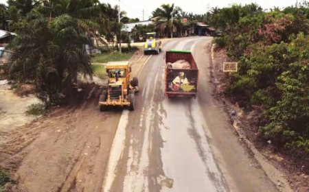 Dana Swasta Rp28 M untuk Perbaiki Jalan Rusak di Siak, Pemprov Riau Bangun Lewat Skema Kolaborasi