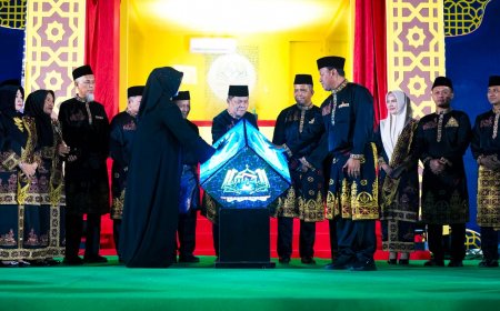 MTQ XLIV Riau Resmi Dibuka di Kuansing, Ribuan Warga Padati Arena Pembukaan
