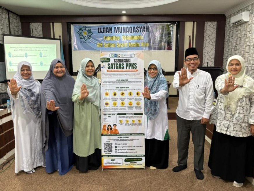 Fakultas Ushuluddin UIN Suska Perkuat Sistem Pelaporan Kekerasan Seksual, Libatkan Seluruh Sivitas Akademika
