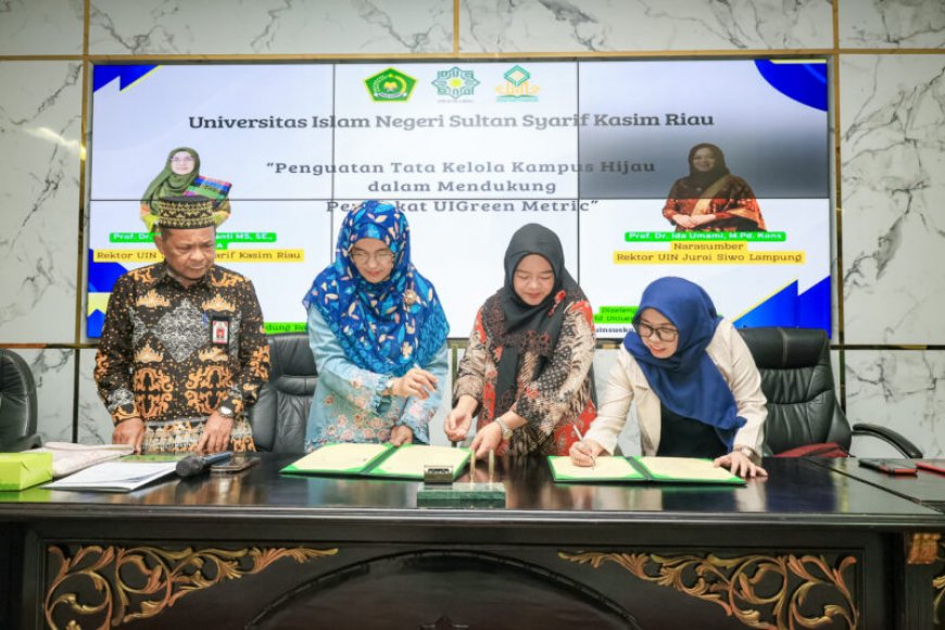 UIN Suska Riau Matangkan Strategi Tingkatkan Peringkat UIGreen Metric