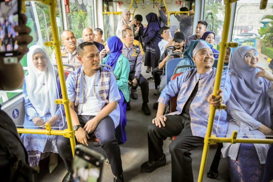Bus Listrik Pekanbaru Dilengkapi 18 CCTV Online, Pemko Prioritaskan Keamanan dan Ketepatan Layanan