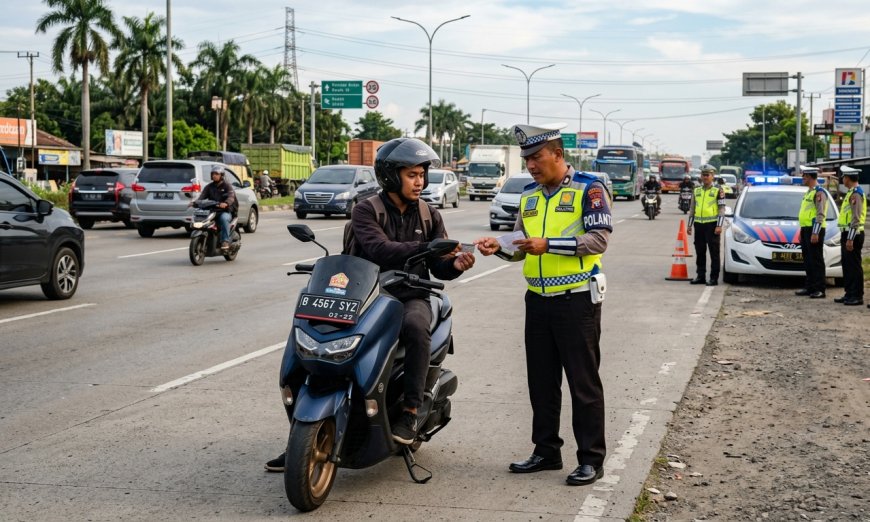 Operasi Patuh Lancang Kuning 2026 di Pekanbaru Utamakan ETLE