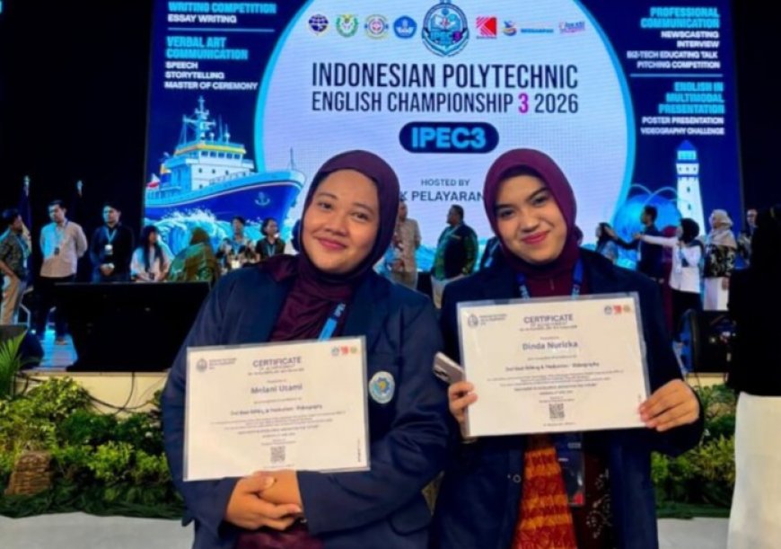 Mahasiswa Polbeng Raih Penghargaan Nasional di IPEC 2026 Lewat Karya Videografi Kreatif