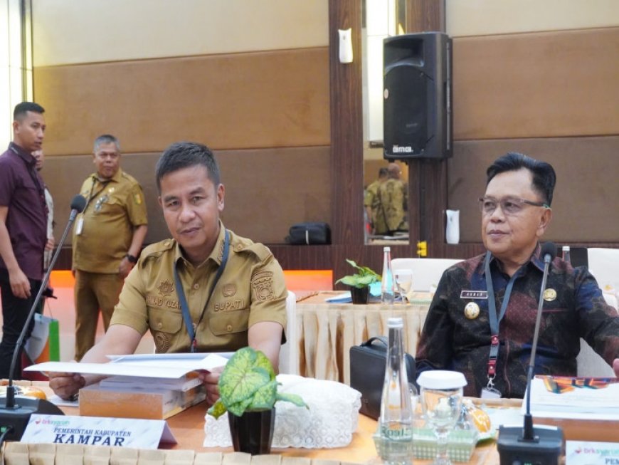 Pemkab Kampar Dorong BRK Syariah Perluas Pembiayaan UMKM dan Digitalisasi Layanan