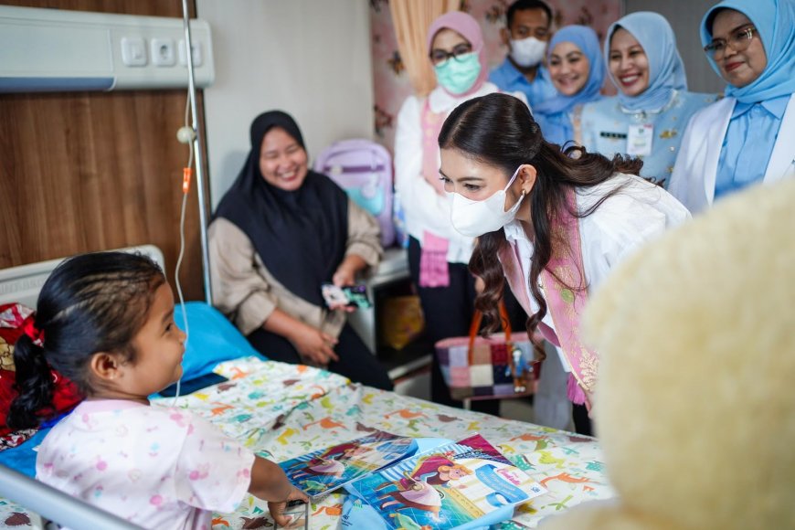 Berkunjung ke Riau, Selvi Gibran Dorong Sosialisasi Imunisasi Diperkuat