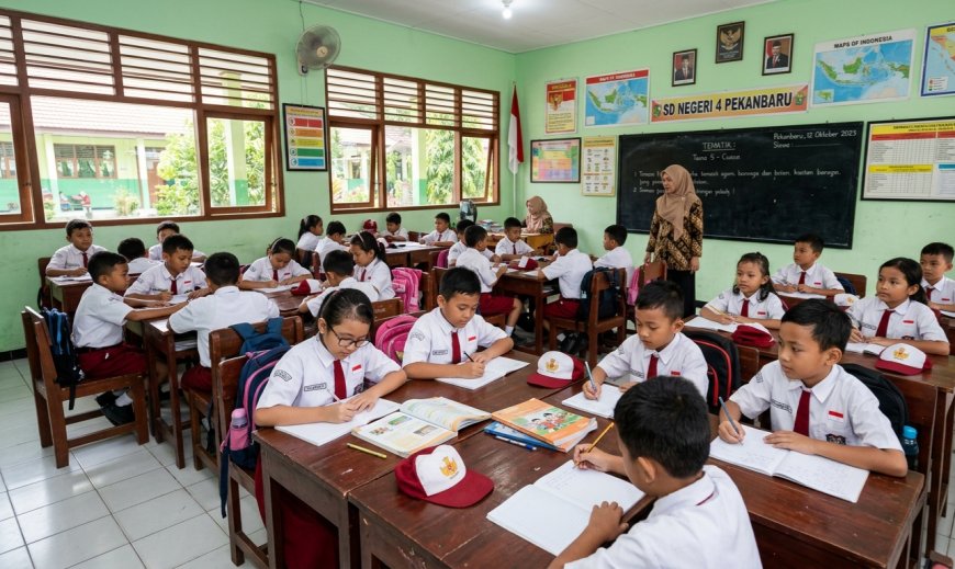 Pemko Pekanbaru Luncurkan Program Zero Anak Putus Sekolah, Siapkan Bantuan Seragam