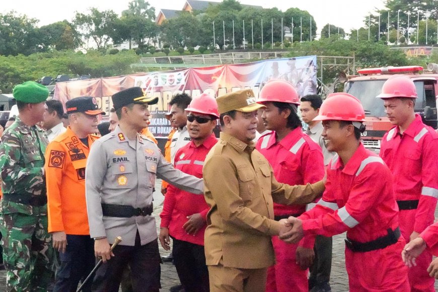 Pemkab Rohul Perkuat Kesiapsiagaan Hadapi Musim Kemarau