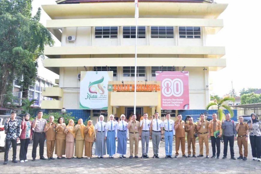 Enam Pelajar Riau Jalani Verifikasi Nasional Calon Paskibraka 2026 di Jakarta