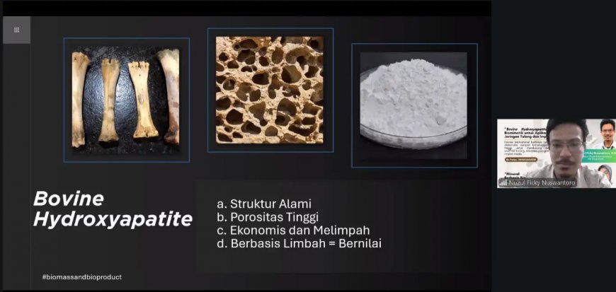 BRIN Kembangkan Biomaterial dari Limbah Tulang Sapi, Berpotensi Jadi Bahan Implan Medis dan Regenerasi Tulang