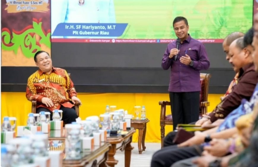 Kampar dan Pemprov Riau Perkuat Sinergi Pajak dan Ekonomi Desa Lewat Data Tunggakan
