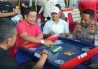 54 Tim Ramaikan Kejuaraan Domino Piala Kapolres Rohul, Wabup Syafaruddin Poti Ikut Bertanding