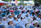 Ketua TP PKK Kampar Ikuti Gerak Jalan Anti Mager pada Puncak HKG PKK 2026 di Makassar