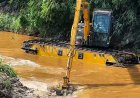 Normalisasi Sungai Sail Berlanjut, Pemko Pekanbaru Kerahkan Excavator Amfibi