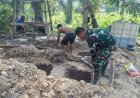 TMMD ke-129 Kodim 0313/KPR Kebut Pembangunan Sumur Bor di Pelalawan