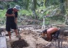 Satgas TMMD Bangun Sumur Bor di Pangkalan Terap