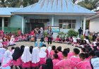 Mahasiswa KKN Unri Tanamkan Budaya Peduli Sampah di SDN 006 Pelalawan Lewat Daur Ulang Galon Bekas