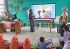 Peringati Hari Anak Nasional, Mahasiswa Kukerta Unri Hadirkan Story Telling dan Lomba Mewarnai