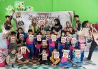 Program Kukerta Unri: Anak PAUD Bantan Tua Dikenalkan Cara Sikat Gigi yang Benar