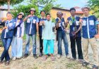 Dorong Gerakan Penghijauan Berbasis Rumah Tangga, Kukerta Berdampak Unri Bagikan 200 Bibit Pohon ke Warga Teluk Piyai