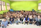 Mahasiswa Kukerta Unri Edukasi Bahaya Narkoba di SMPN 4 Logas Tanah Darat