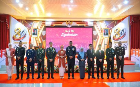 Wabup Kampar Dorong Sinergi Pemda dan Polri pada Syukuran Hari Bhayangkara ke-80
