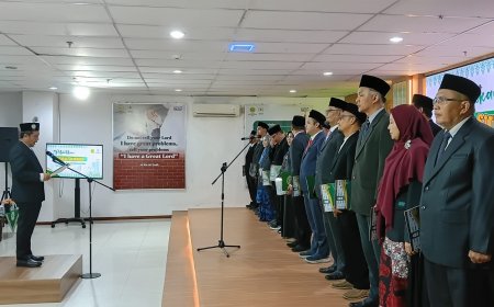 Rektor Umri Lantik 19 Pejabat Struktural, Fokus Capai Target Akreditasi Unggul