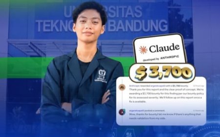 Mahasiswa UTB Raih Rp66 Juta dari Anthropic usai Temukan Celah Keamanan Claude AI