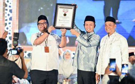 Pekanbaru Pecahkan Rekor MURI, 9.184 ASN Serentak Baca Surah Al-Mulk