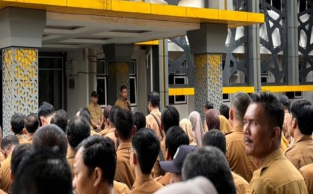 Bupati Kampar Ingatkan ASN PUPR Jaga Integritas, Tegaskan Tak Toleransi Pelanggaran Aturan