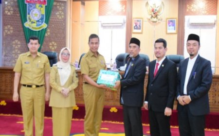 Pertahankan Opini WTP 10 Kali Berturut-turut, Pemkab Diapresiasi DPRD Kampar