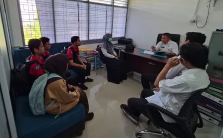 Diskominfo Kampar Terima Siswa dan Mahasiswa Magang