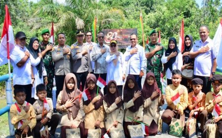 7 Jembatan Merah Putih Presisi Tahap II Rampung di Kampar, Permudah Akses Sekolah dan Ekonomi Warga