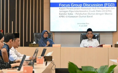 Unri Usulkan Sistem Pipa CPO ke Pelabuhan Dumai, Solusi Pangkas Biaya Logistik dan Kemacetan