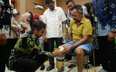 109 Warga Kampar Terima Bantuan ATENSI Kemensos