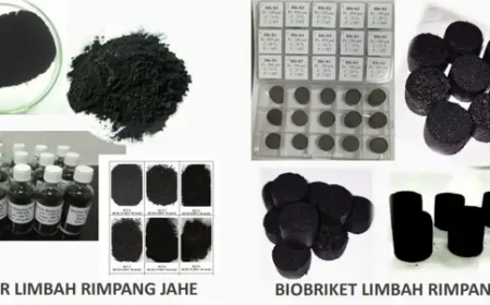 BRIN Kembangkan Biobriket dari Limbah Jahe, Berpotensi Jadi Energi Terbarukan