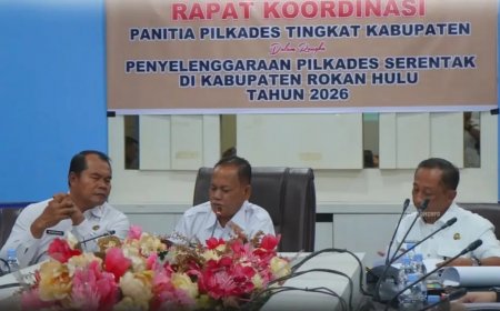 Jelang Pilkades Serentak Rohul 2026, Pj Sekda Tekankan Soliditas Panitia