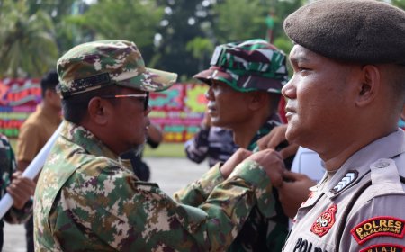 TMMD ke-129 Resmi Dimulai di Pelalawan, Kodim 0313/KPR Fokus Bangun Infrastruktur dan Berdayakan Masyarakat