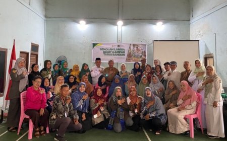 BKMT Kampar Resmikan Sekolah Lansia di Tambang, Dorong Lansia Tetap Aktif