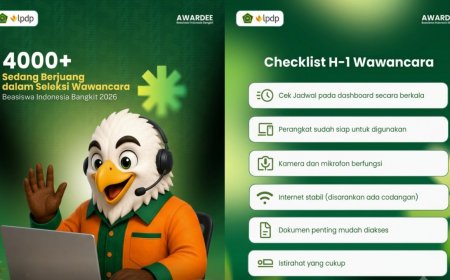Seleksi Beasiswa Indonesia Bangkit 2026 Masuki Tahap Wawancara, 4.153 Peserta Berebut Jadi Awardee