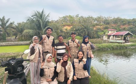 Mahasiswa Kukerta Unri Petakan Rantai Pasok Ikan Patin di Desa Rumbio, Siapkan Pendampingan KUB Frozen Food
