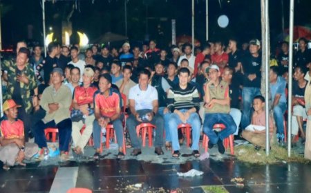Nobar Final Piala Dunia 2026 Dongkrak Keramaian Taman Kota Bangkinang