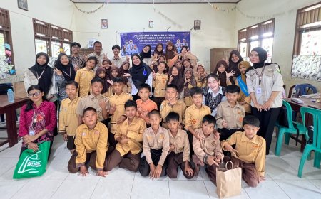 Cegah Bullying dan Bijak Gunakan Gadget, Mahasiswa Kukerta Unri Edukasi Siswa SD di Tapung