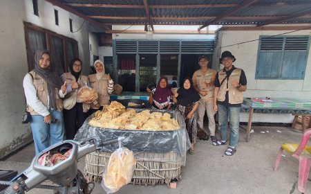 13 UMKM Desa Rumbio Kini Terdaftar di Google Maps, Mahasiswa Kukerta Unri Petakan Legalitas Usaha