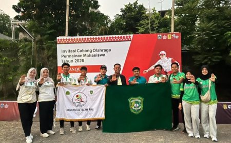 Tim Petanque UIR Raih Perak dan Perunggu di Invitasi Mahasiswa 2026 Tingkat Nasional