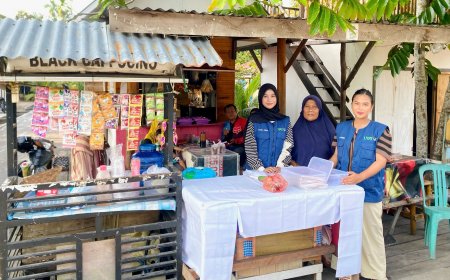 Kukerta Unri Digitalisasi Desa Tameran, Fasilitas Umum dan UMKM Kini Mulai Masuk Google Maps