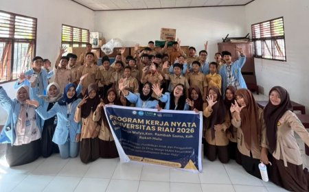 Stop Bullying, Mahasiswa Kukerta Unri Edukasi Siswa SD di Rambah Samo