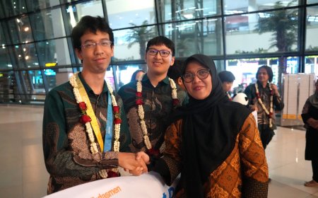IMO 2026: Indonesia Raih 4 Medali Perunggu dan 1 Honorable Mention