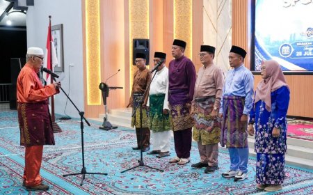 Muzamil Baharudin Dikukuhkan sebagai Ketua FKA SPGN Bengkalis
